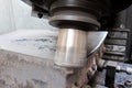 Milling machine lathe Royalty Free Stock Photo