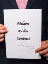 Million dollar contract