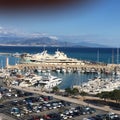 Millionaires Row, Antibes, France Royalty Free Stock Photo