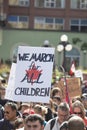 MillionMarch4Children Royalty Free Stock Photo