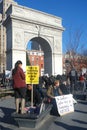 Millions March NYC Royalty Free Stock Photo