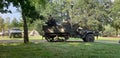 Millitary army lorry halftrack chassis Royalty Free Stock Photo