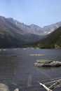 Mills Lake in Rocky Mountain National Park Royalty Free Stock Photo