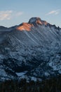 Mills Lake - Rocky Mountain National Park Royalty Free Stock Photo