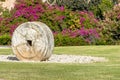 The millstone, olive oil press Royalty Free Stock Photo