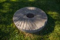 Millstones for grinding wheat or other grains. grinding stones.