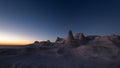 Milos island Greece detail of Sarakiniko Beach in summer time Royalty Free Stock Photo