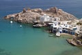 Milos island in Greece