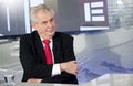 Milos Zeman Royalty Free Stock Photo