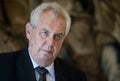 Milos Zeman Royalty Free Stock Photo