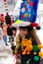 Gody Zywieckie - traditional winter parade of \'Dziady\', folk custom in Zywiec region, Poland