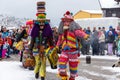 Gody Zywieckie - traditional winter parade of \'Dziady\', folk custom in Zywiec region.