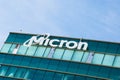 Milpitas, CA, USA - March 26, 2019: Building of the Micron Technology Inc. office Royalty Free Stock Photo