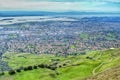 Milpitas City view, near San Jose, California Royalty Free Stock Photo