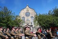 Miltary Parade, Royal Mile, Edinburgh, Scotland Royalty Free Stock Photo