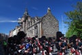 Miltary Pipe Band Parade, Royal Mile, Edinburgh, Scotland