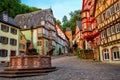 Miltenberg medieval Old Town, Bavaria, Germany