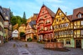 Miltenberg medieval Old Town, Bavaria, Germany Royalty Free Stock Photo