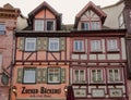 Half-timbered houses, Miltenberg am Main, Bavaria, Germany Royalty Free Stock Photo