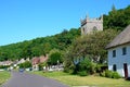 Milton Abbas village street.