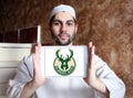 Milwaukee Bucks basketball team logo Royalty Free Stock Photo