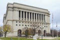 Milwaukee county courthouse of classical style architecture Royalty Free Stock Photo