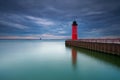 Milwaukee Lighthouse. Royalty Free Stock Photo