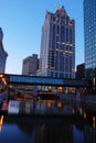 Milwaukee Riverwalk Royalty Free Stock Photo