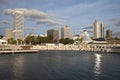 Milwaukee seen from Lakefront Royalty Free Stock Photo