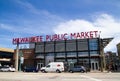 Exterior building view of the Milwaukee Public Market in downtown