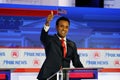 Vivek Ramaswamy American entrepreneur participated in the 2024 Republican Presidential debate.