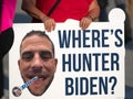 Trump Supporter Protesting Hunter Biden