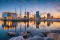 Milwaukee, Wisconsin, USA Skyline Royalty Free Stock Photo