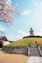 Mimizuka, Ear and Nose Mound Tomb in Kyoto, Japan Royalty Free Stock Photo