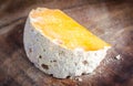 Mimolette cheese Royalty Free Stock Photo