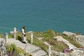Minack thearte at Lands End in Cornwall Royalty Free Stock Photo