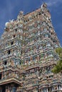 Minakshi Sundareshvera Hindu Temple - Madurai - India Royalty Free Stock Photo