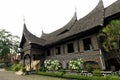 Minangkabau batak house style Royalty Free Stock Photo