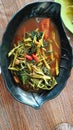 Minangkabau Indonesian special green kale