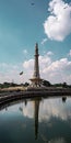 Minar-e-Pakistan Lahore punjab pakistan asia