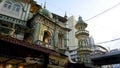 Minara Masjid famous mosque located at Mohammed Ali road in Mumbai city, India Royalty Free Stock Photo