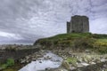 Minard Castle, County Kerry, Ireland Royalty Free Stock Photo