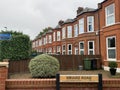 Minard road in South East London with typical houses, Lewisham borough