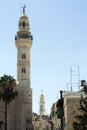 Minaret in Bethlehem Royalty Free Stock Photo