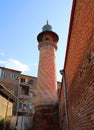Minaret of Blue Mosque in Yerevan, Armenia Royalty Free Stock Photo