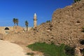 Minaret in Caesarea Maritima National Park