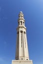 Minaret at Sultan Qaboos Grand Mosque,Muscat,Oman Royalty Free Stock Photo