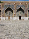 Minaret courtyard