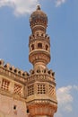 Minaret in Golkonda Fort Royalty Free Stock Photo