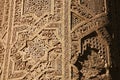 The Minaret of Jam, a UNESCO site in central Afghanistan. Showing detail of the geometric decorations.